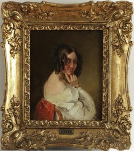 Therese Malfatti Von Rohrenbach Zu Dezza (1792-1851) — Carl Von Saar, Romantic Portraiture
