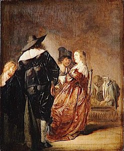 La Conversation. Scene Galante — Pieter Jacobsz Codde