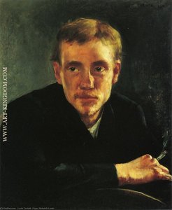 Portrait Of The Painter — Lovis Corinth