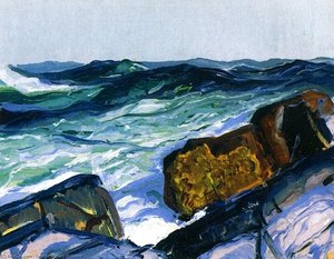 Iron Coast, Monhegan — George Wesley Bellows, American Realism