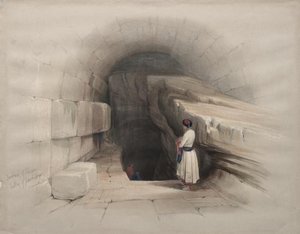 Fountain Of Siloam, Valley Of Jehoshaphat — David Roberts