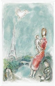 Red Maternity — Marc Chagall