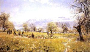 By The Lake — Peder Mørk Mønsted