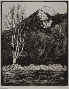 Sangre De Christo Mountains, New Mexico — Howard Cook