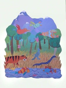 Jungle Scene 2 — Sally Court