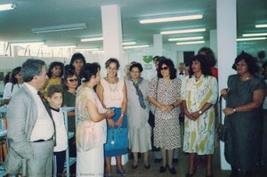 Convidados na inauguração