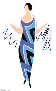 Fashion Illustration — Sonia Delaunay (sarah Ilinitchna Stern)