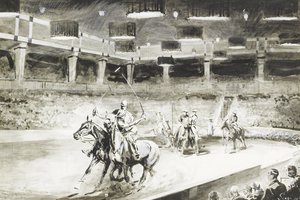 Polo At Olympia, (1935) — Edward Seago