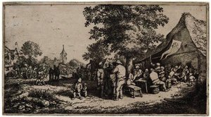 The Fair — Adriaen Van Ostade