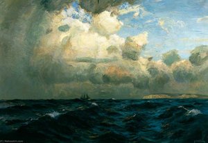 Seascape off the Isle of Wight