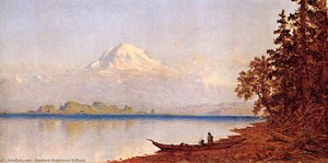Mount Ranier, Washington Territory — Sanford Robinson Gifford