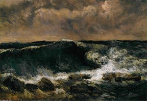 The Wave — Gustave Courbet, Contemporary Realism