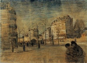 Die Boulevard De Clichy — Vincent Willem Van Gogh