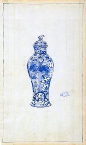Tazón Blanco Y Azul — James Abbott Mcneill Whistler