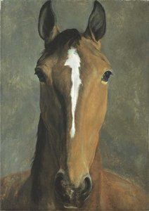 Head Of A Bay Horse - — Jacques Laurent Agasse