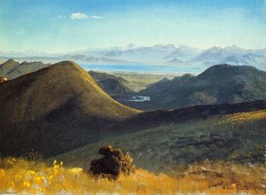 Mono Lake, Sierra Nevada, California — Albert Bierstadt