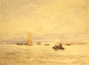 The Humber At Hull — David Cox
