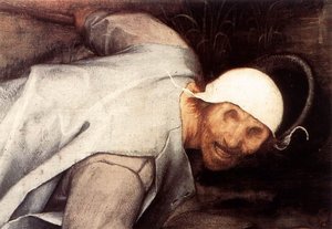 The Parable Of The Blind Leading The Blind (detail) — Pieter Bruegel The Elder, Northern Renaissance