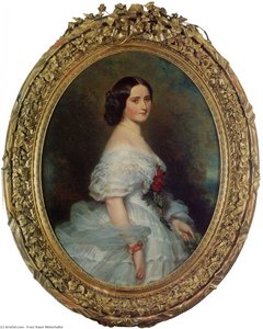 Anna Dollfus, Baronne De Bourgoing — Franz Xavier Winterhalter