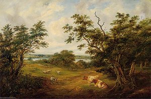 River Orwell From Gainsborough Lane, Suffolk — Robert Burrows