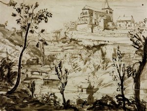 Bozouls, Near Rodez — James Dickson Innes