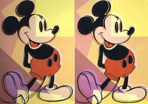 Mickey — Andy Warhol, Pop Art