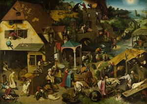 Die Niederländischen Sprichwörter — Pieter Bruegel Der Ältere