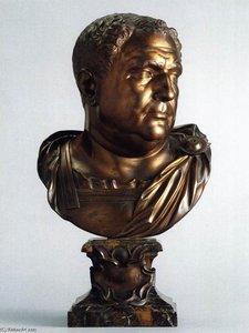 Bust Of Vitellius — Massimiliano Soldani-benzi