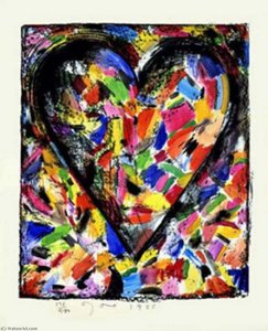Confetti Heart — Jim Dine