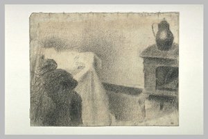 Part Of The Studio — Georges Seurat, Neo-impressionism