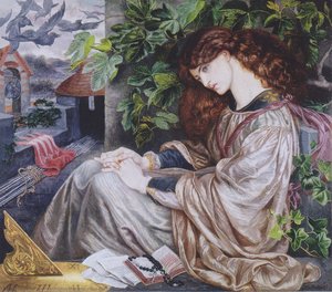 The Pia Of Tolomei — Dante Gabriel Rossetti