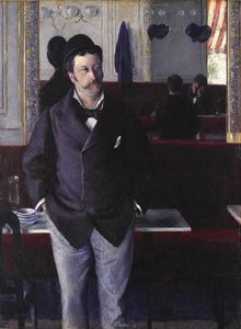 Au Café — Gustave Caillebotte