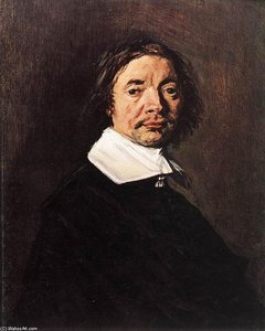 Portrait Of A Man (15) — Frans Hals, Dutch Golden Age