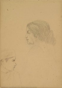 Portrait Study Of A Boy And Artist — Gaganendranath Thakur