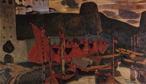 Old Pskov — Nicholas Roerich