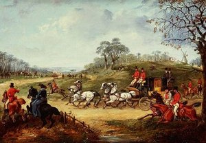 Going To The Meet — Henry Thomas Alken