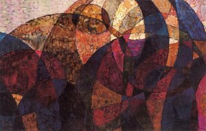 Study For ''fuga Y Cromático Cálido'' — František Kupka