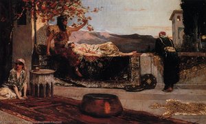 On The Terrace — Jean-joseph Benjamin-constant