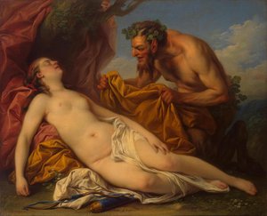 Jupiter And Antiope — Charles-andré Van Loo