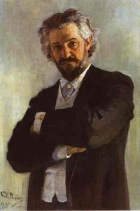 Portrait Of The Chello-player Alexander Verzhbilovich. — Ilya Yefimovich Repin, Realism