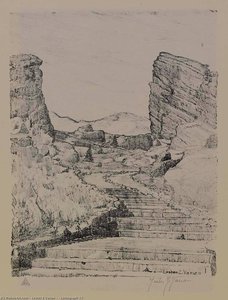 (lithograph 22) — Lester E Varian