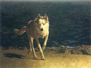Wolf Dog — Jamie Wyeth