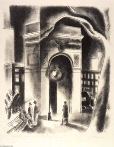 Washington Arch — Ernest Fiene