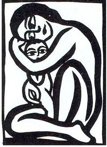 Deutsch Frau Mit Kind — Georg Schrimpf
