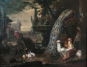 Animals In A Garden — David De Coninck