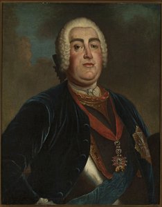 Portrait Of Augustus Iii — Louis De Silvestre