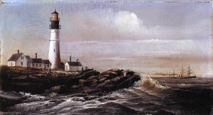 Portland Headlight, Maine — William Aiken Walker