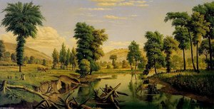 Chenango Creek, Three Miles North Of Sherburne, N.y. — Levi Wells Prentice