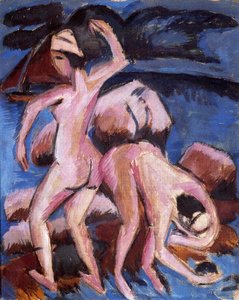 Zwei Schwimmer — Ernst Ludwig Kirchner