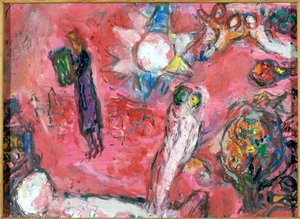 Die Liebe Gesungen (song Of Songs V) — Marc Chagall